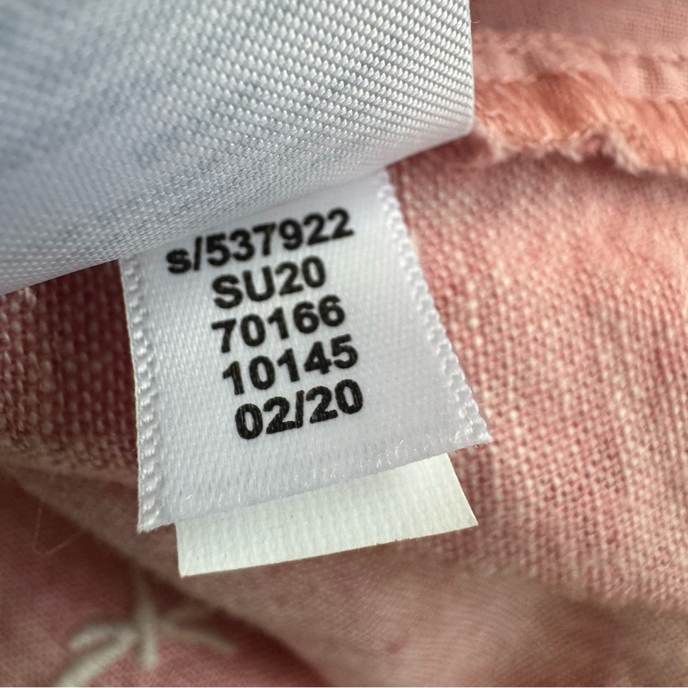 LOFT The Riviera Short in Pink Linen Blend with Dragonflies. EUC. Women’s 14 - Picture 9 of 12